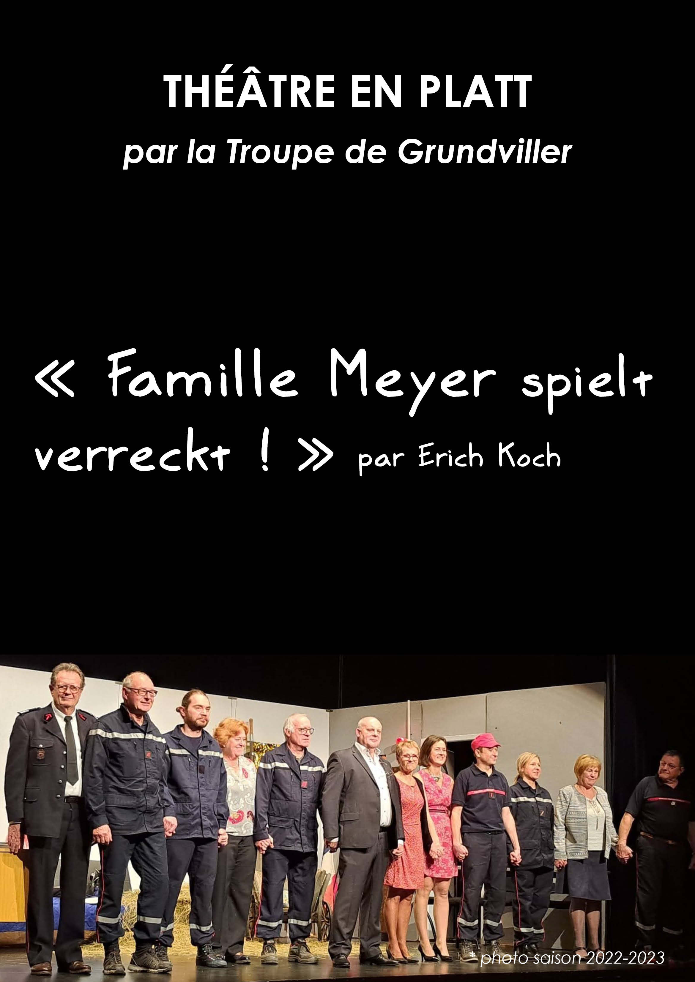 Théâtre en Platt - "Famille Meyer spielt verreckt !" 